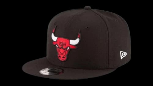 New Era 9Fifty Chicago Bulls Snapback Cap Black/Red