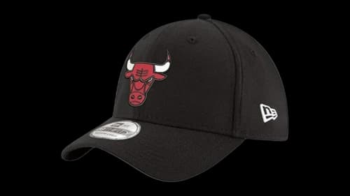 New Era NBA Chicago Bulls Classic 39Thirty Stretch Fit Hat Black/Red
