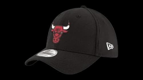 New Era NBA Chicago Bulls Classic 39Thirty Stretch Fit Cap Black