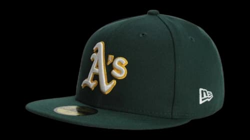 New Era 59Fifty Athletics On Field Hat Green/White