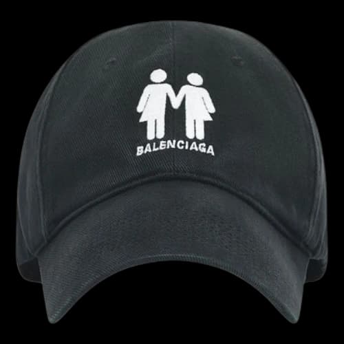 Balenciaga Pride 22 Cap 'Black White'