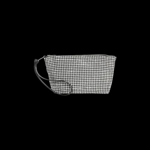 Alexander Wang Heiress Wristlet Zip Pouch 'White'
