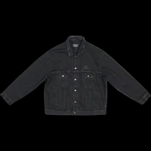 Balenciaga 3B Sports Icon Large Fit Jacket Black