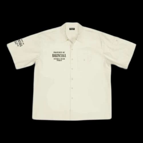 Balenciaga Property Pocket Shirt 'Beige'