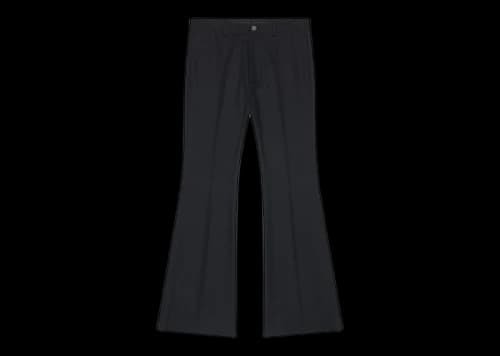 Balenciaga Tailored Flared Regular Fit Pants Black