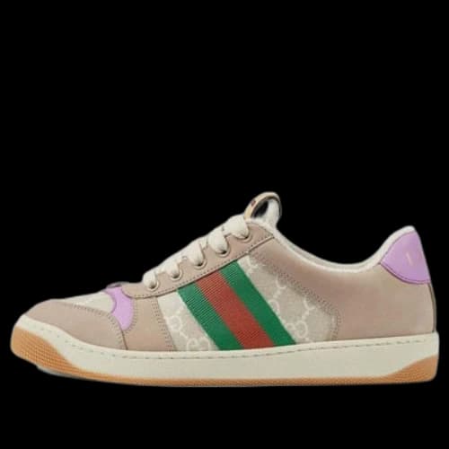 Gucci Screener GG sneaker 'Beige Lilac' (Women's)