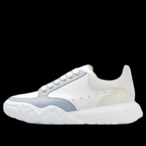 Alexander McQueen Court Trainer 'White Blue Beige'