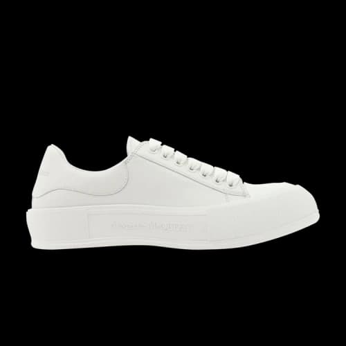 Alexander McQueen Deck Plimsoll 'Optic White'