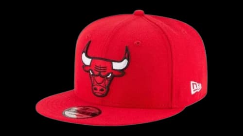 New Era 9Fifty Chicago Bulls Snapback Hat Red