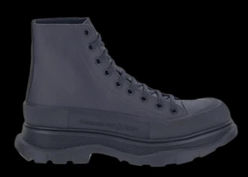 Alexander McQueen Tread Slick Boots Grey