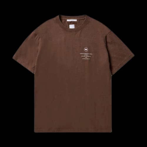 Liberaiders Records Tee 'Brown'