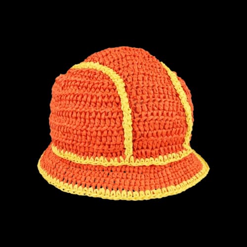 Gucci Raffia Logo Bucket Hat Multi