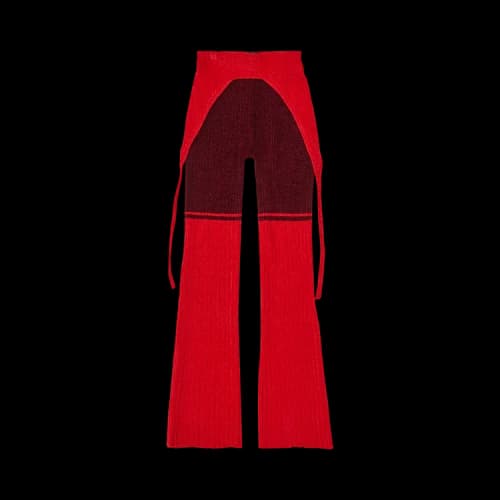 Ottolinger Knit Pants 'Red'