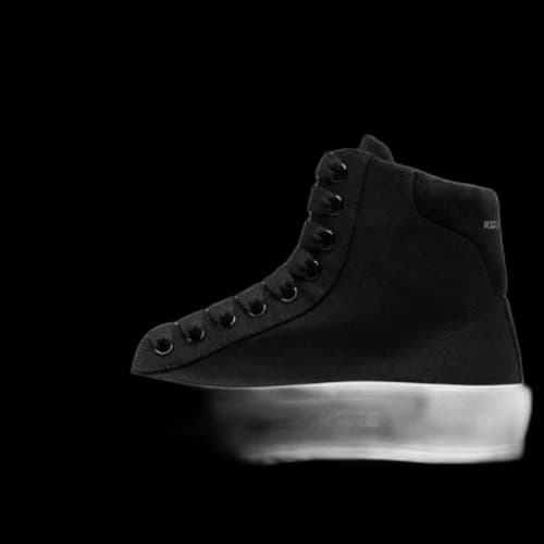 Alexander McQueen High-top Deck Plimsoll 'Black'