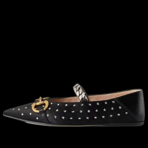 Gucci Lovelight Flat Ballet Shoes (Women's)