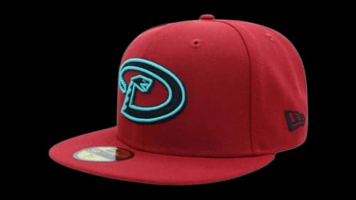 New Era 59Fifty Arizona Diamondbacks Fitted Hat Burgundy/Teal