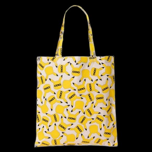 Comme des Garçons CDG x Pokémon Cotton Tote Bag 'Yellow'