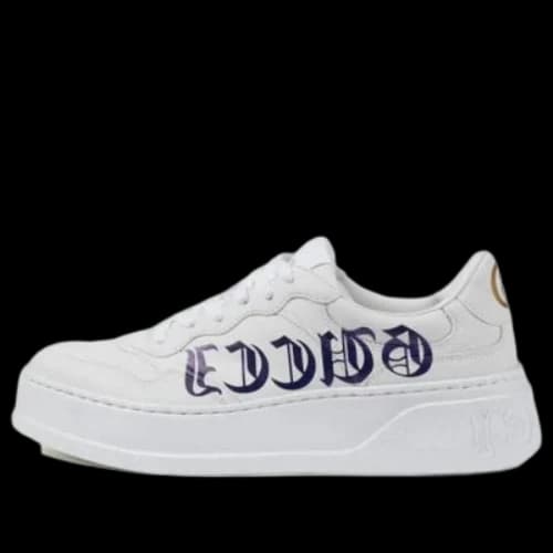 Gucci Blooming Love Sneakers 'White Black' (Women's)
