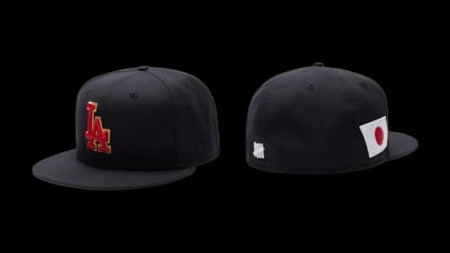 Undefeated x New Era Dodgers Japan 59Fifty Fitted Cap Navy