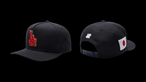 Undefeated x New Era Dodgers Japan 9Fifty AF Curve Cap Navy
