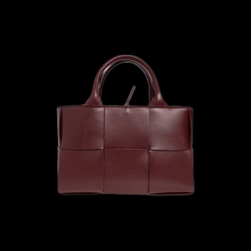 Bottega Veneta Mini Arco Tote Bag 'Barolo/Gold'