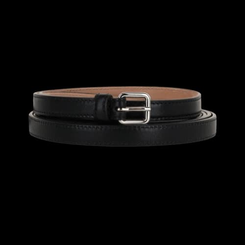 Alexander McQueen Double Wrap Belt Black