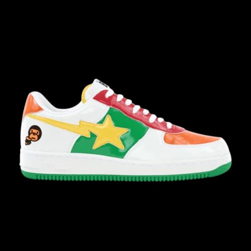 Bapesta FS-001 Low 'Baby Milo - White Yellow Green'