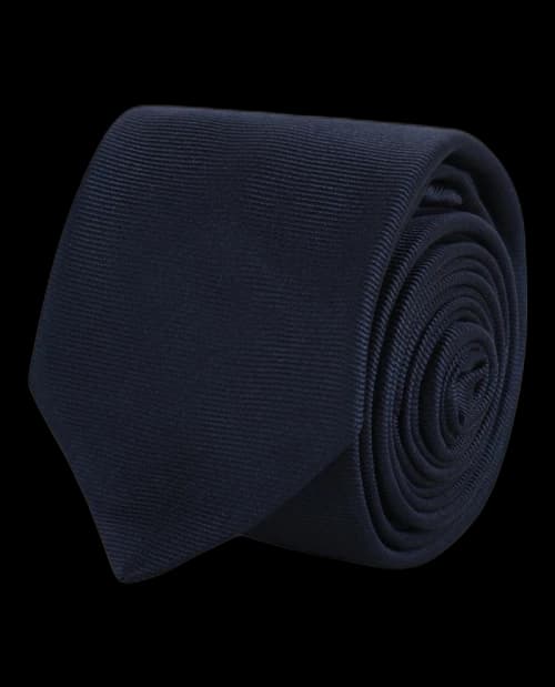 Givenchy Embroidered 4G Star Tie Navy