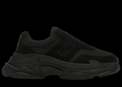 Balenciaga Triple S Nylon Black