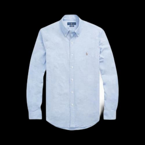 Polo Ralph Lauren Long-Sleeve Stretch Oxford Sport Shirt 'Blue'