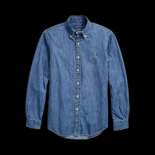 Polo Ralph Lauren Denim Sport Shirt 'Blue'