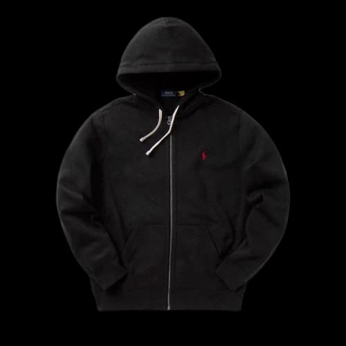 Polo Ralph Lauren Fleece Full-Zip Hoodie 'Black'