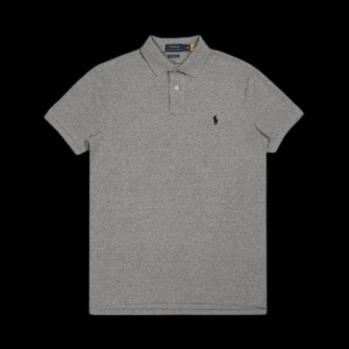 Polo Ralph Lauren Embroidered Logo Polo Shirt 'Canterbury Heather'