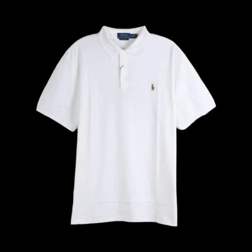Polo Ralph Lauren Short-Sleeve Soft Touch Polo Shirt 'White'