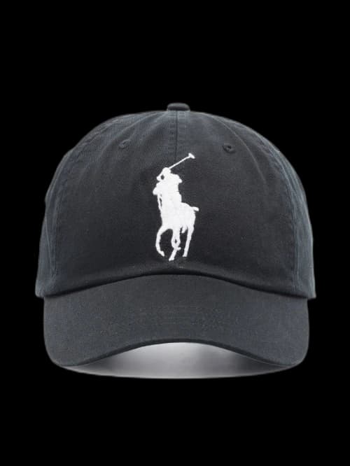 Polo Ralph Lauren Big Pony Chino Sport Cap Black