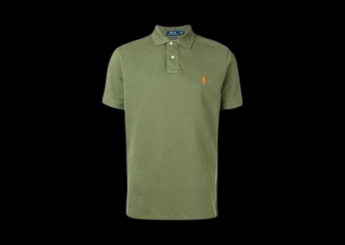 Polo Ralph Lauren Sleeve Mesh Polo Shirt Supply Olive