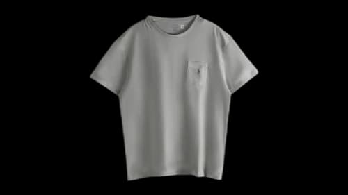 Polo Ralph Lauren Short-Sleeve Crewneck Pocket T-shirt Soft Grey
