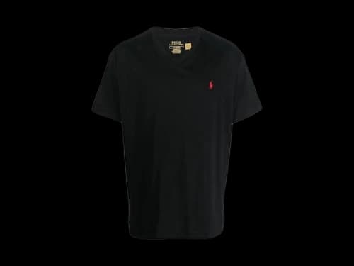 Polo Ralph Lauren Short Sleeve V-Neck Classic Fit T-shirt Rl Black