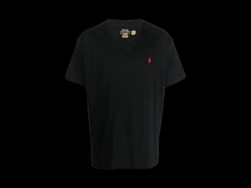 Polo Ralph Lauren Short Sleeve V-Neck Classic Fit T-shirt Rlblack