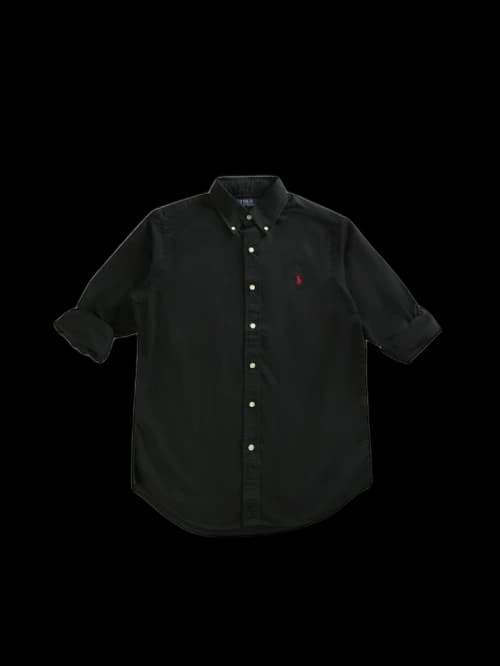 Polo Ralph Lauren Long Sleeved Oxford Shirt Black