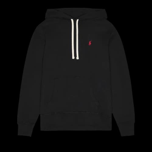 Polo Ralph Lauren Long-Sleeve Fleece Hoodie 'Black'