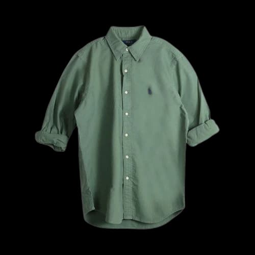 Polo Ralph Lauren Long-Sleeved Oxford Shirt 'Fatigue'