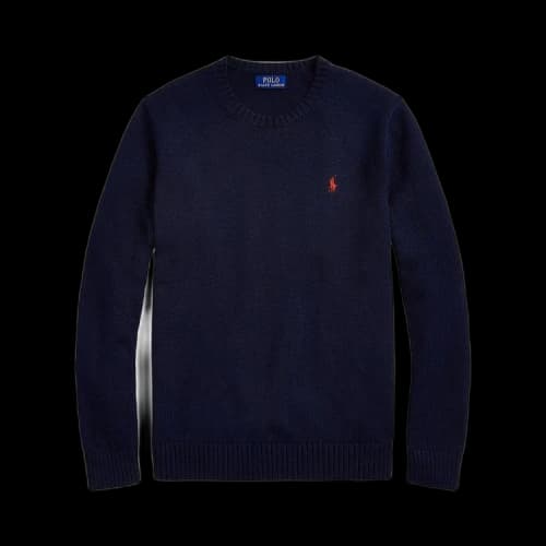 Polo Ralph Lauren Long-Sleeve Classic Neck Shirt 'Blue'