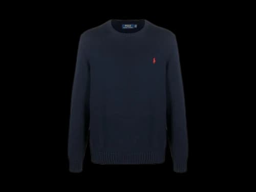 Polo Ralph Lauren Cotton Long Sleeve Classic Neck Shirt Blue