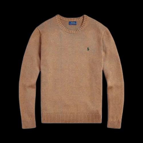 Polo Ralph Lauren Long-Sleeve Classic Neck Shirt 'Brown'