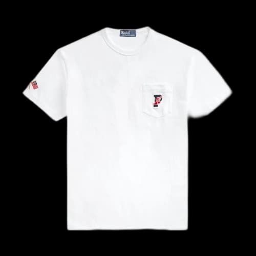 Polo Ralph Lauren Tokyo Stadium Classic Fit T-Shirt 'White'