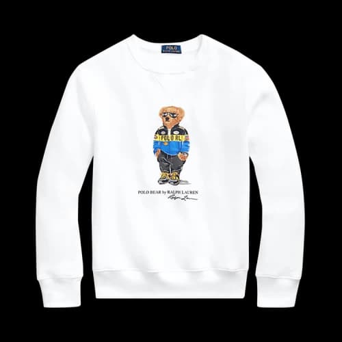 Polo Ralph Lauren Polo Bear Fleece Sweatshirt 'White'
