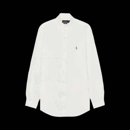 Polo Ralph Lauren Long-Sleeve Chambray Sport Shirt 'White'