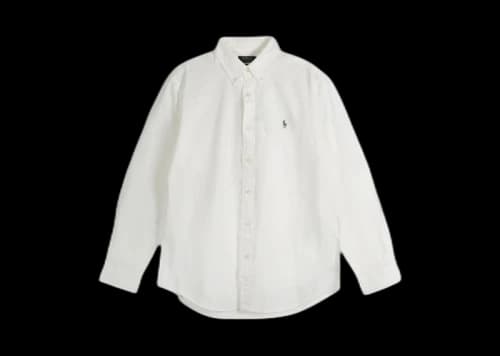 Polo Ralph Lauren Long-Sleeve Chambray Sport Shirt White