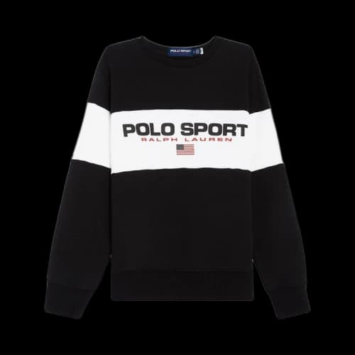 Polo Ralph Lauren Crewneck Fleece Sweatshirt 'Black'